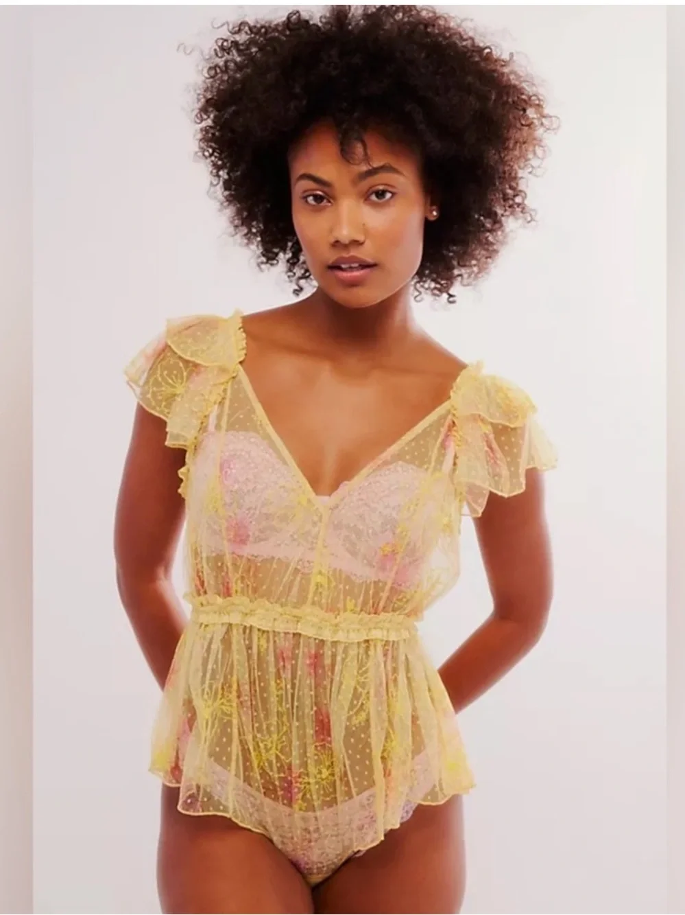 Free People Postcard From Paris Teddy